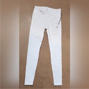 ALO Yoga Classic White airbrush leggings